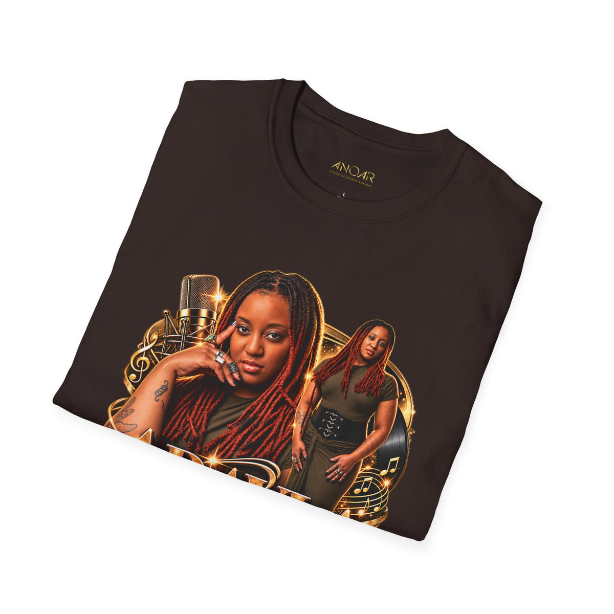 Adayla Turner Tribute T-Shirt — Vintage Portrait Graphic Tee