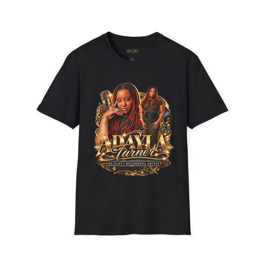 Adayla Turner Tribute T-Shirt — Vintage Portrait Graphic Tee