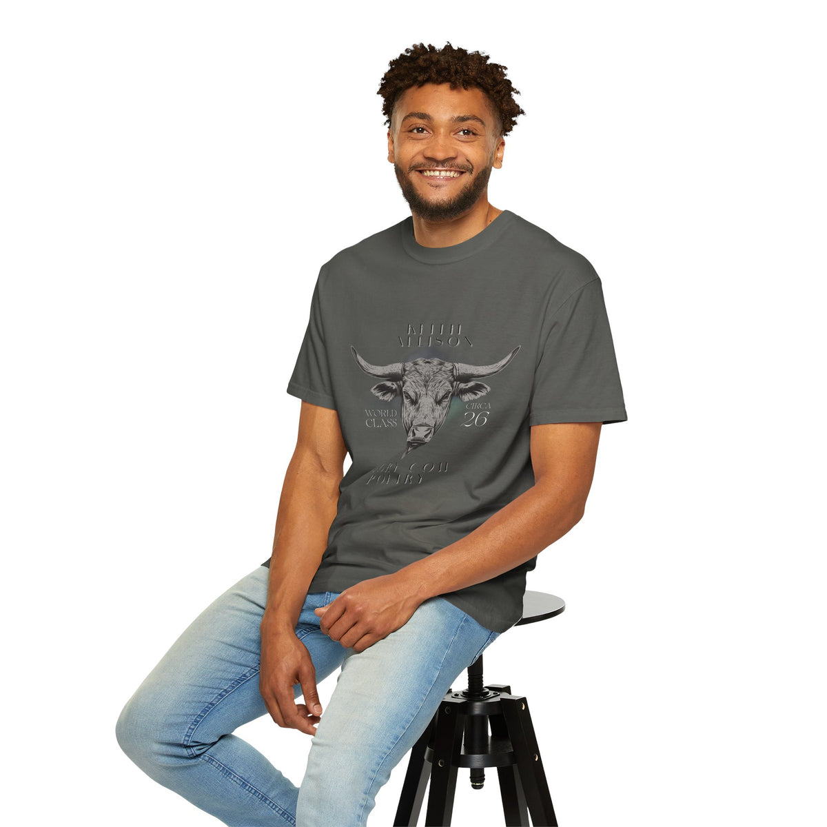 Angry Cow Poetry T-shirt