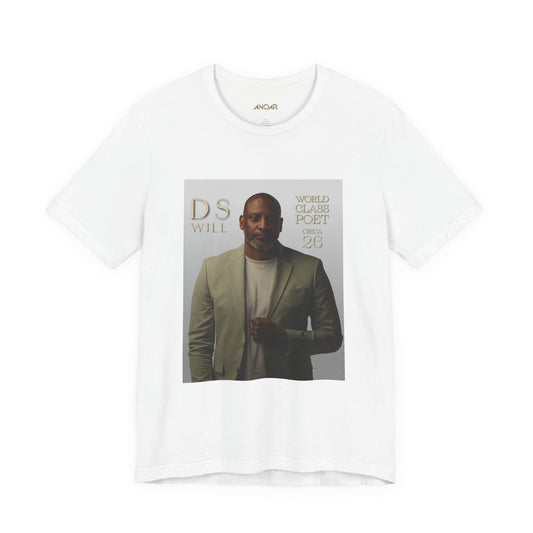 'World Class Poet' Graphic Short Sleeve Shirt