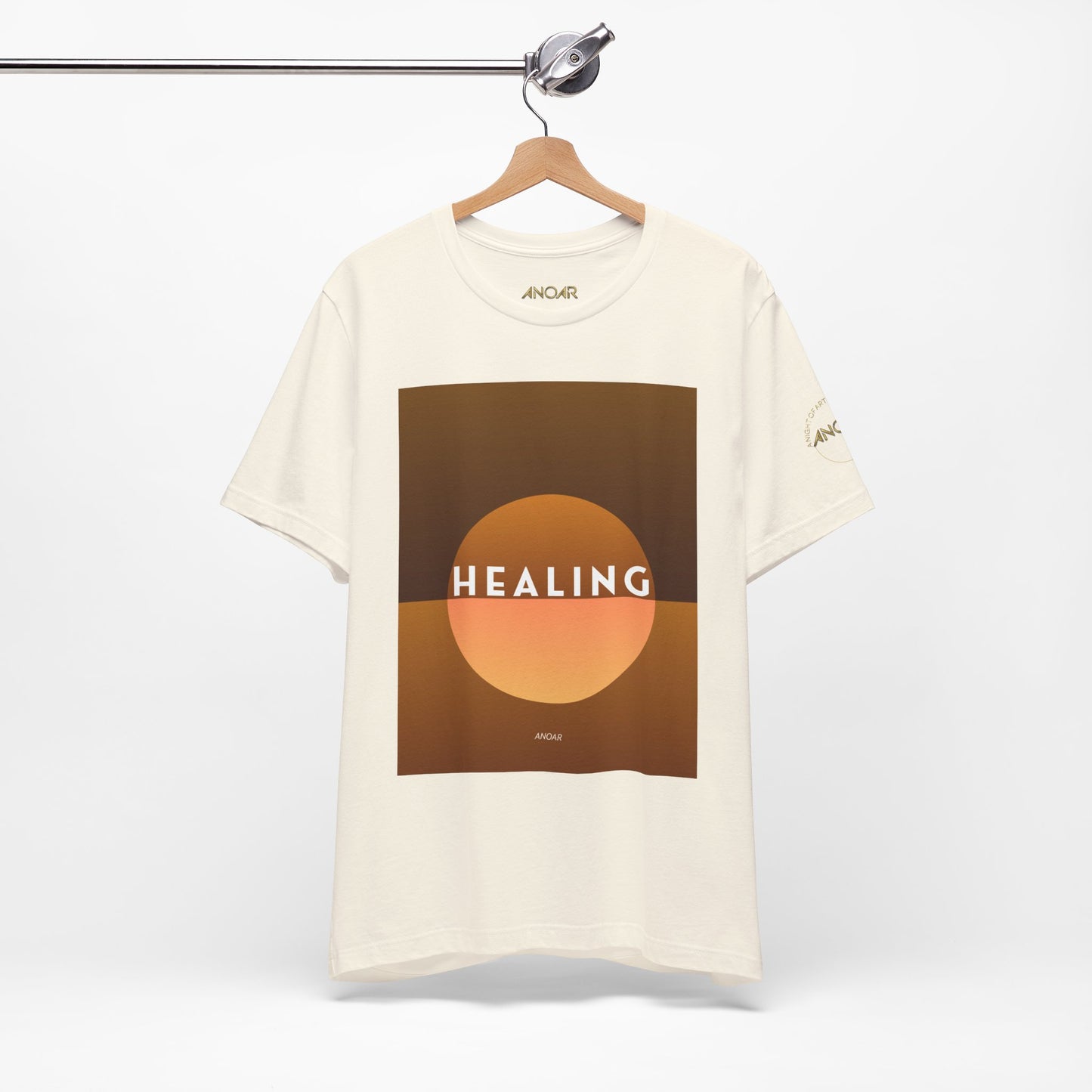 ANOAR Healing Gradient Graphic Tee