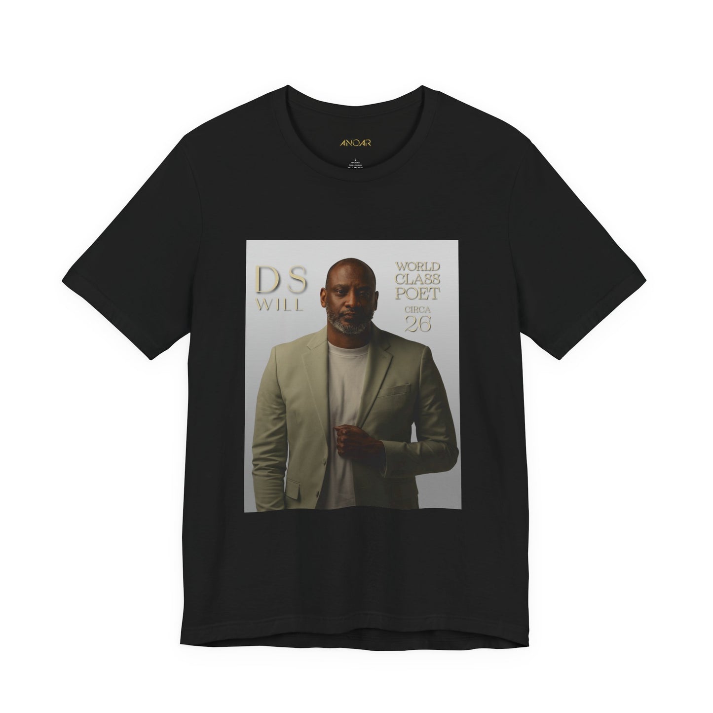 'World Class Poet' Graphic Short Sleeve Shirt