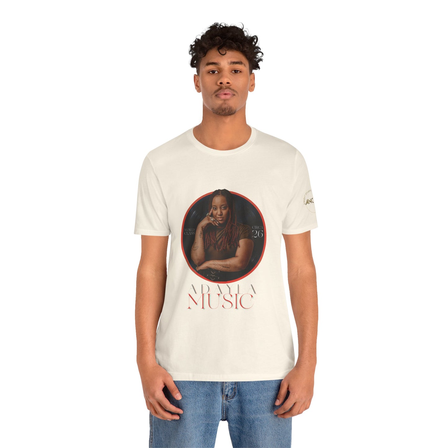 Adayla Soulful Music Portrait Tee