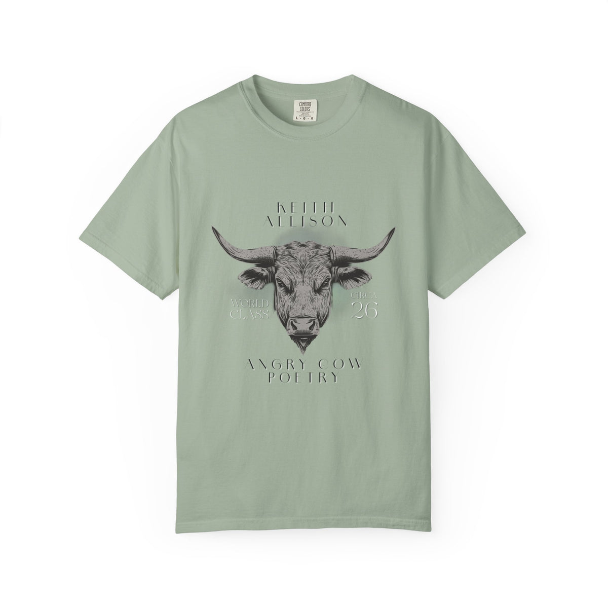 Angry Cow Poetry T-shirt