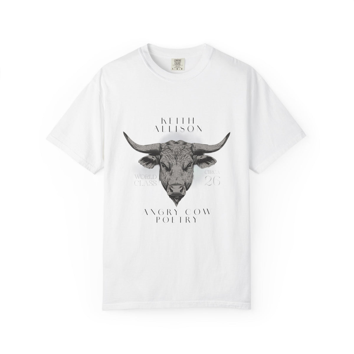 Angry Cow Poetry T-shirt