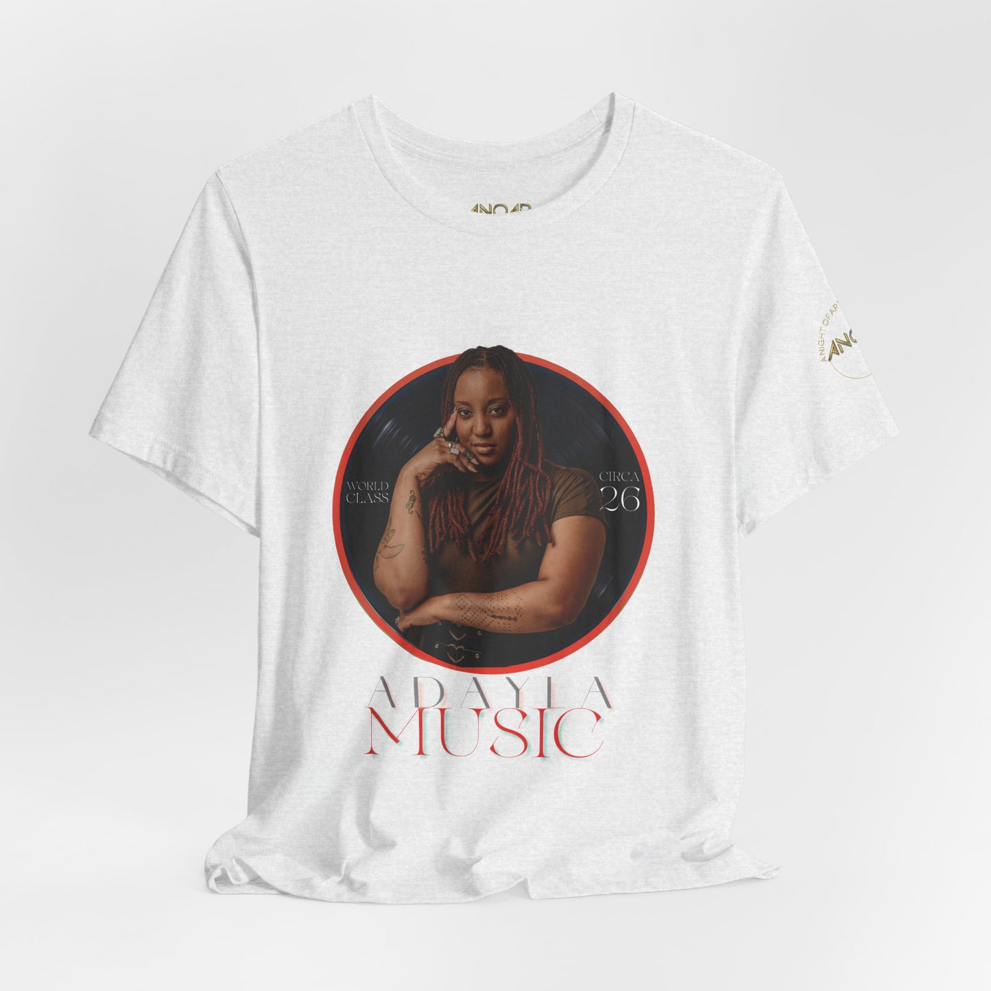 Adayla Soulful Music Portrait Tee