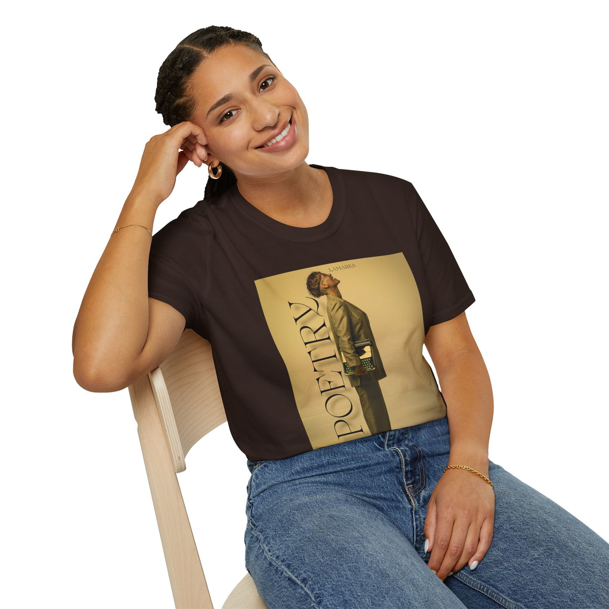 LAMARKS Poet T-Shirt | Literary Graphic Tee