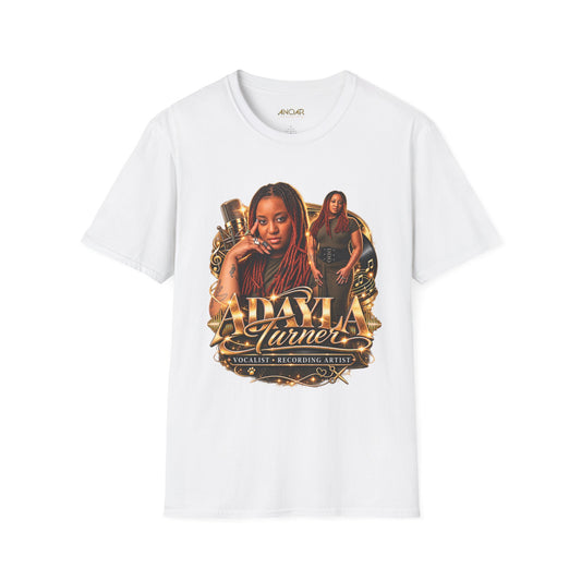 Adayla Turner Tribute T-Shirt — Vintage Portrait Graphic Tee