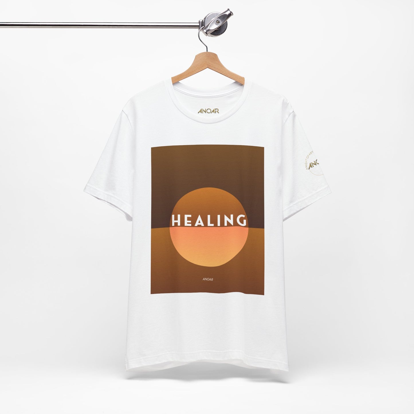 ANOAR Healing Gradient Graphic Tee