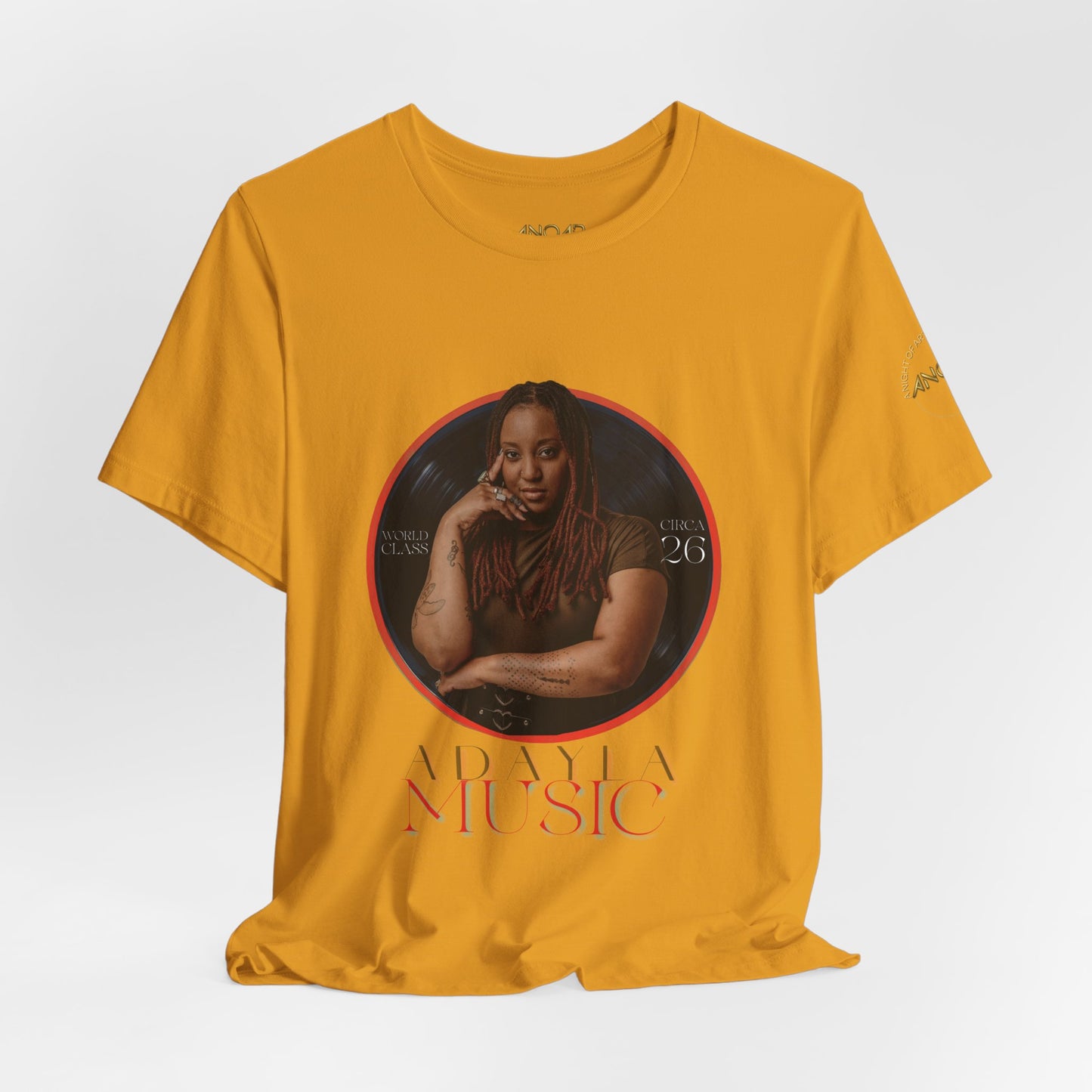 Adayla Soulful Music Portrait Tee
