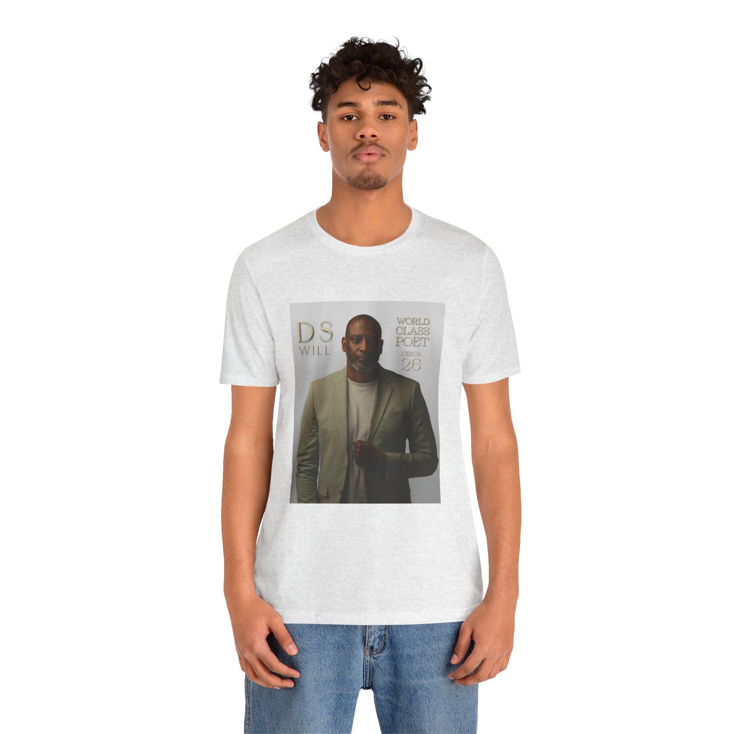 'World Class Poet' Graphic Short Sleeve Shirt