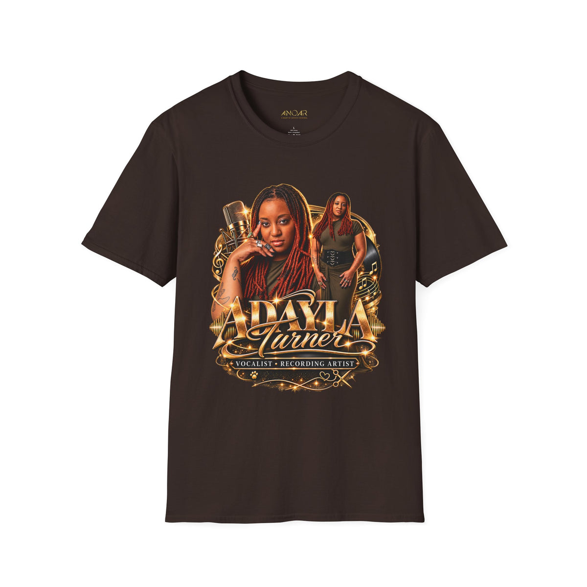 Adayla Turner Tribute T-Shirt — Vintage Portrait Graphic Tee