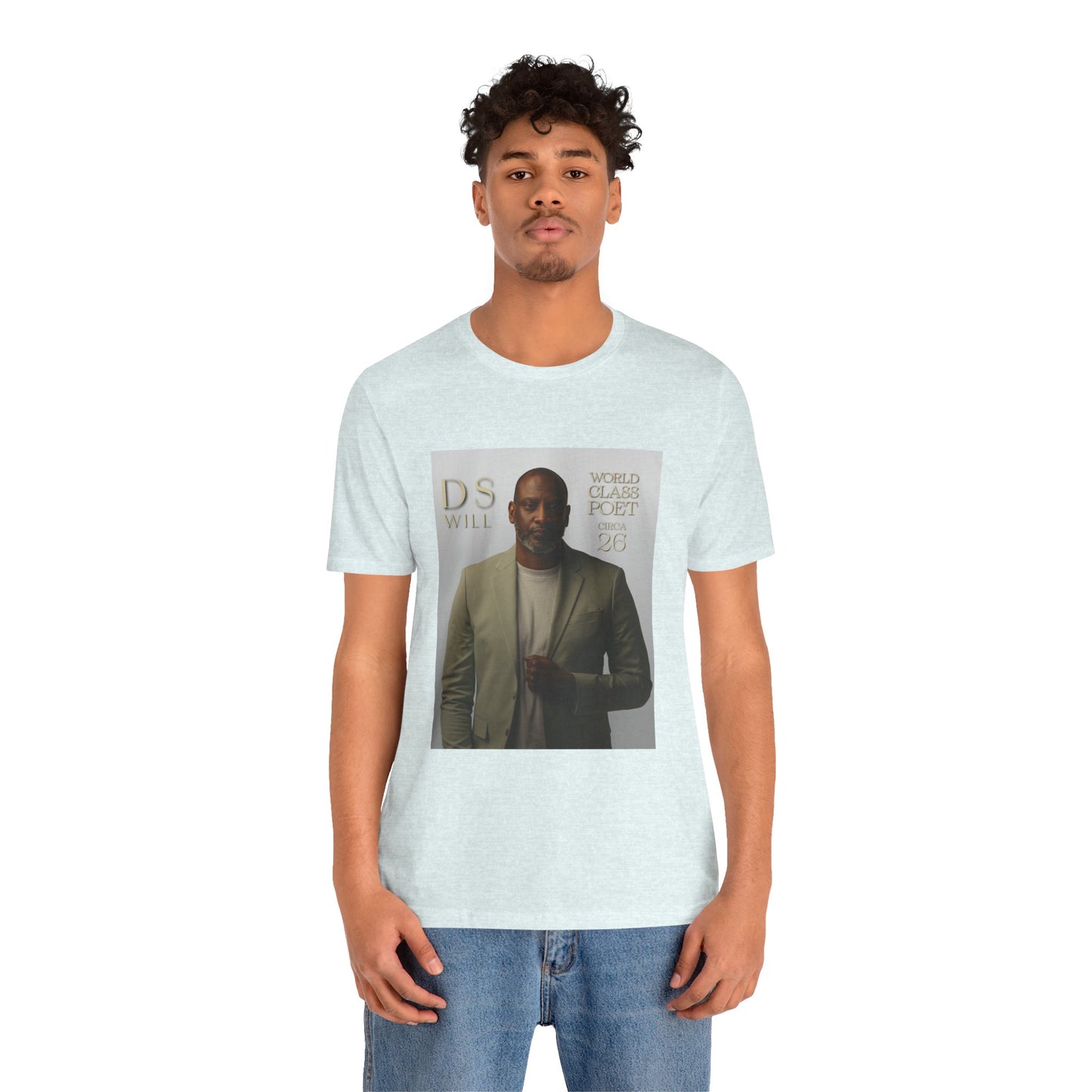 'World Class Poet' Graphic Short Sleeve Shirt