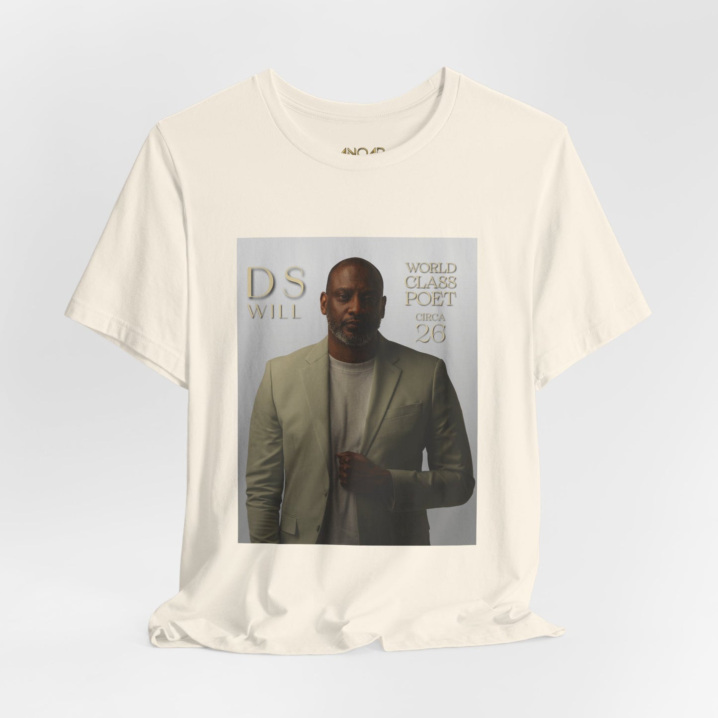 'World Class Poet' Graphic Short Sleeve Shirt