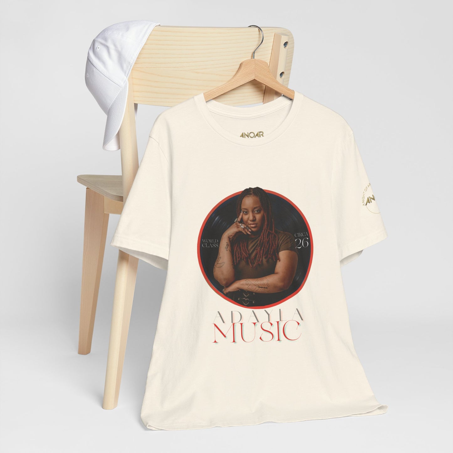 Adayla Soulful Music Portrait Tee