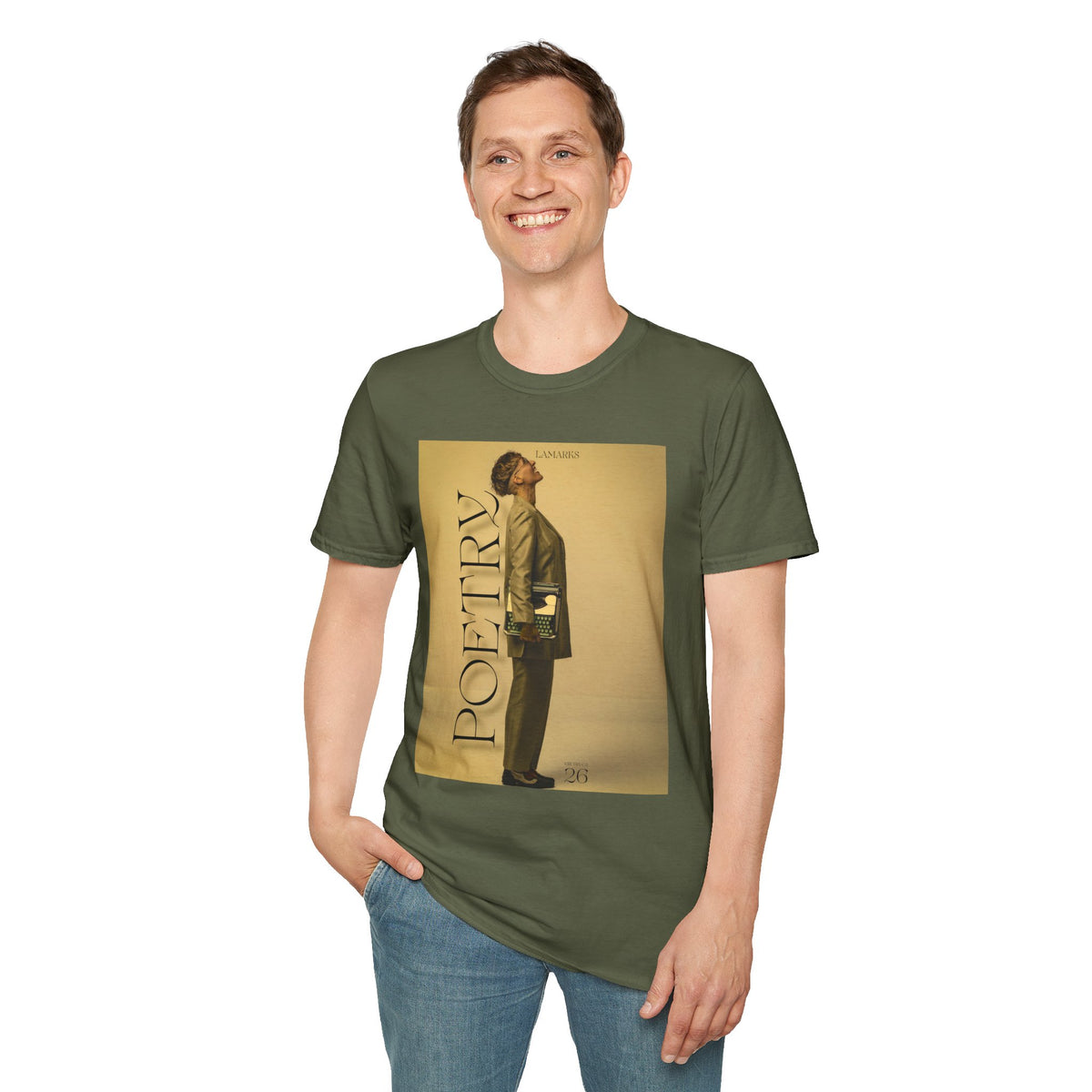 LAMARKS Poet T-Shirt | Literary Graphic Tee