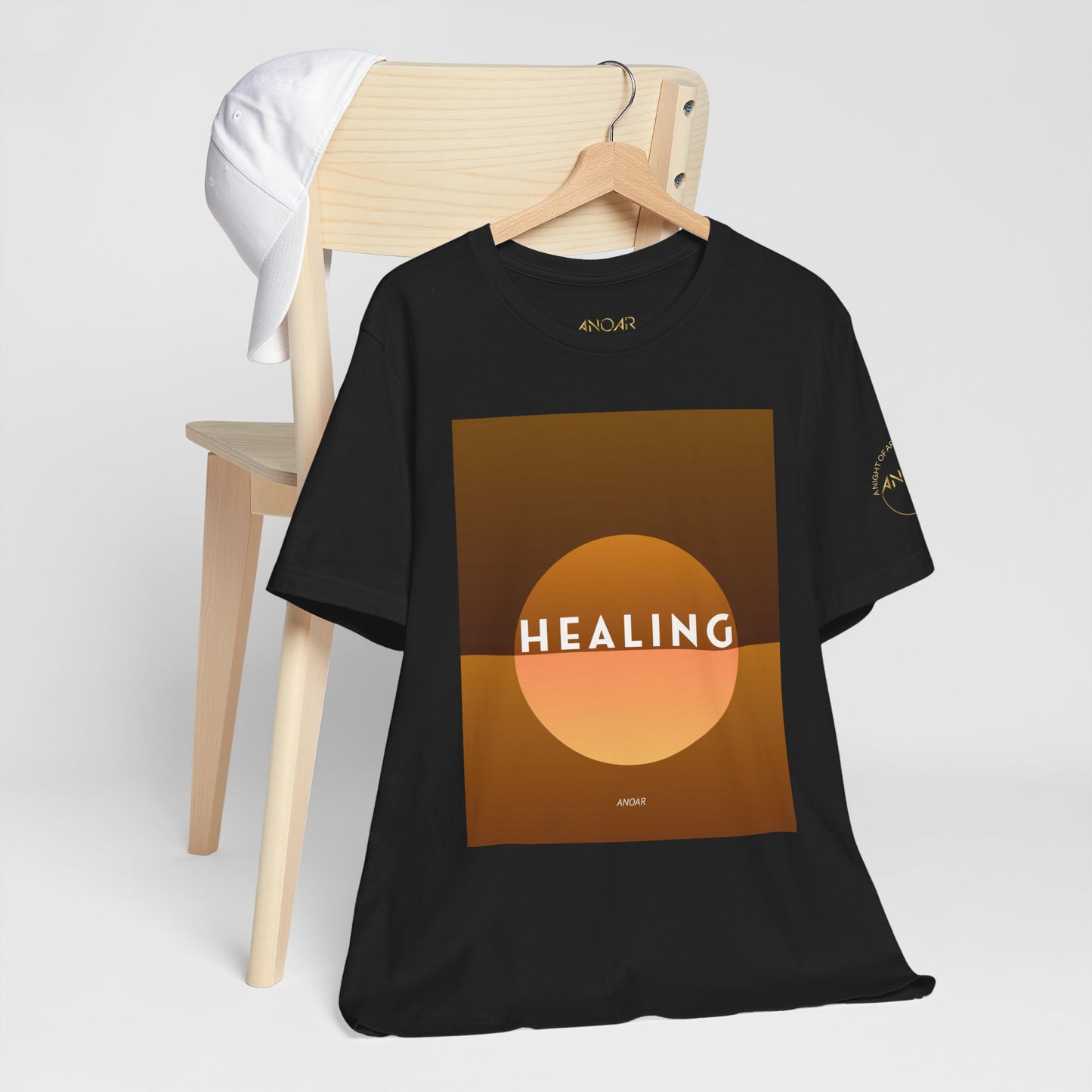 ANOAR Healing Gradient Graphic Tee