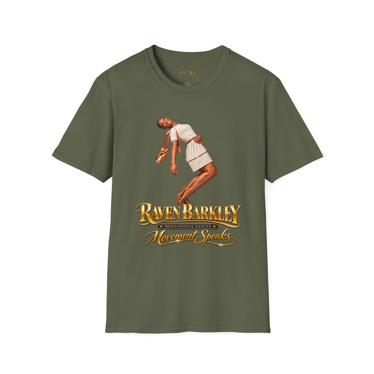 Raven Barkley 'Movement Speaks' - Graphic T-Shirt