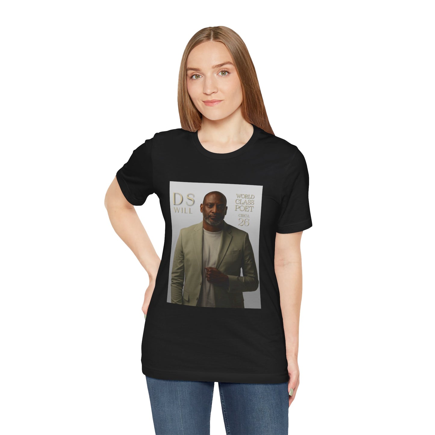 'World Class Poet' Graphic Short Sleeve Shirt