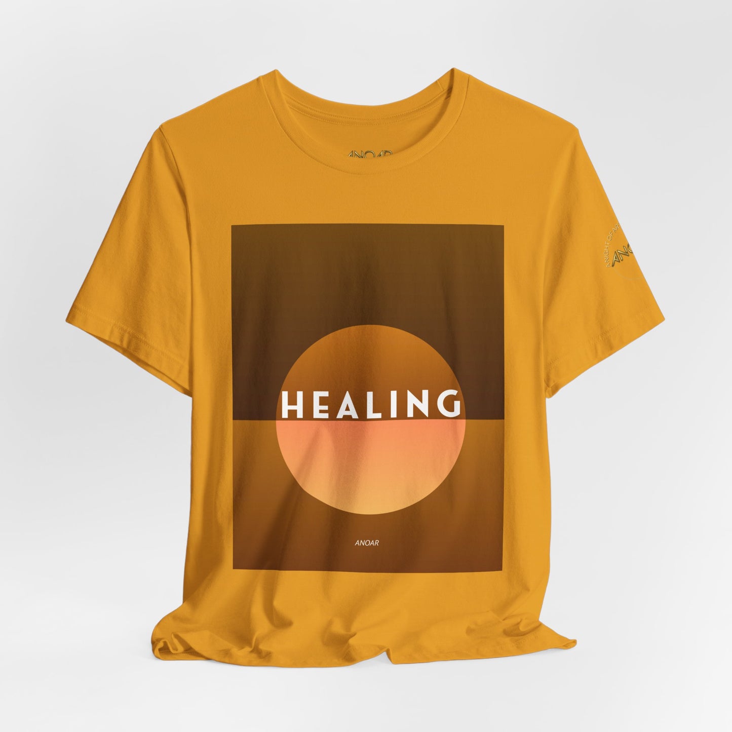 ANOAR Healing Gradient Graphic Tee