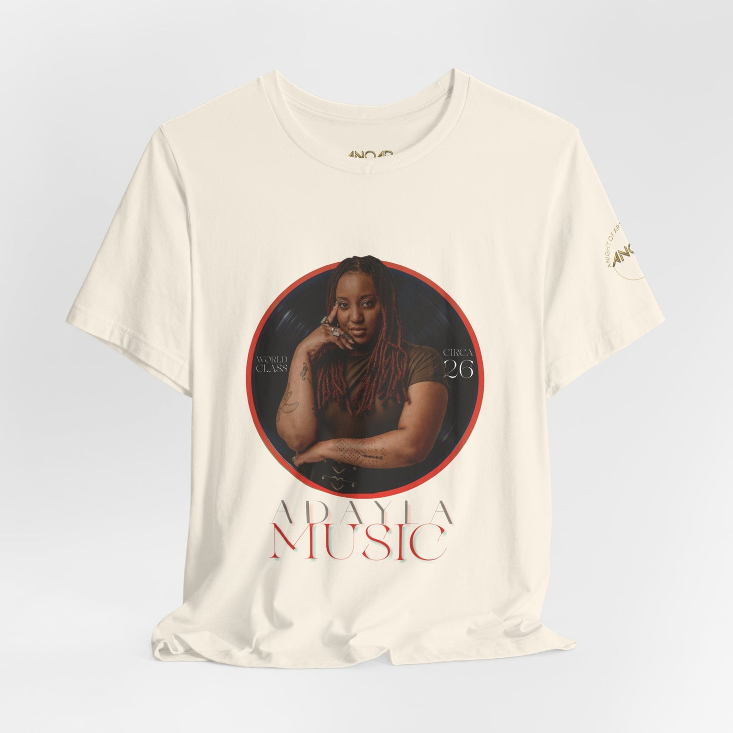 Adayla Soulful Music Portrait Tee