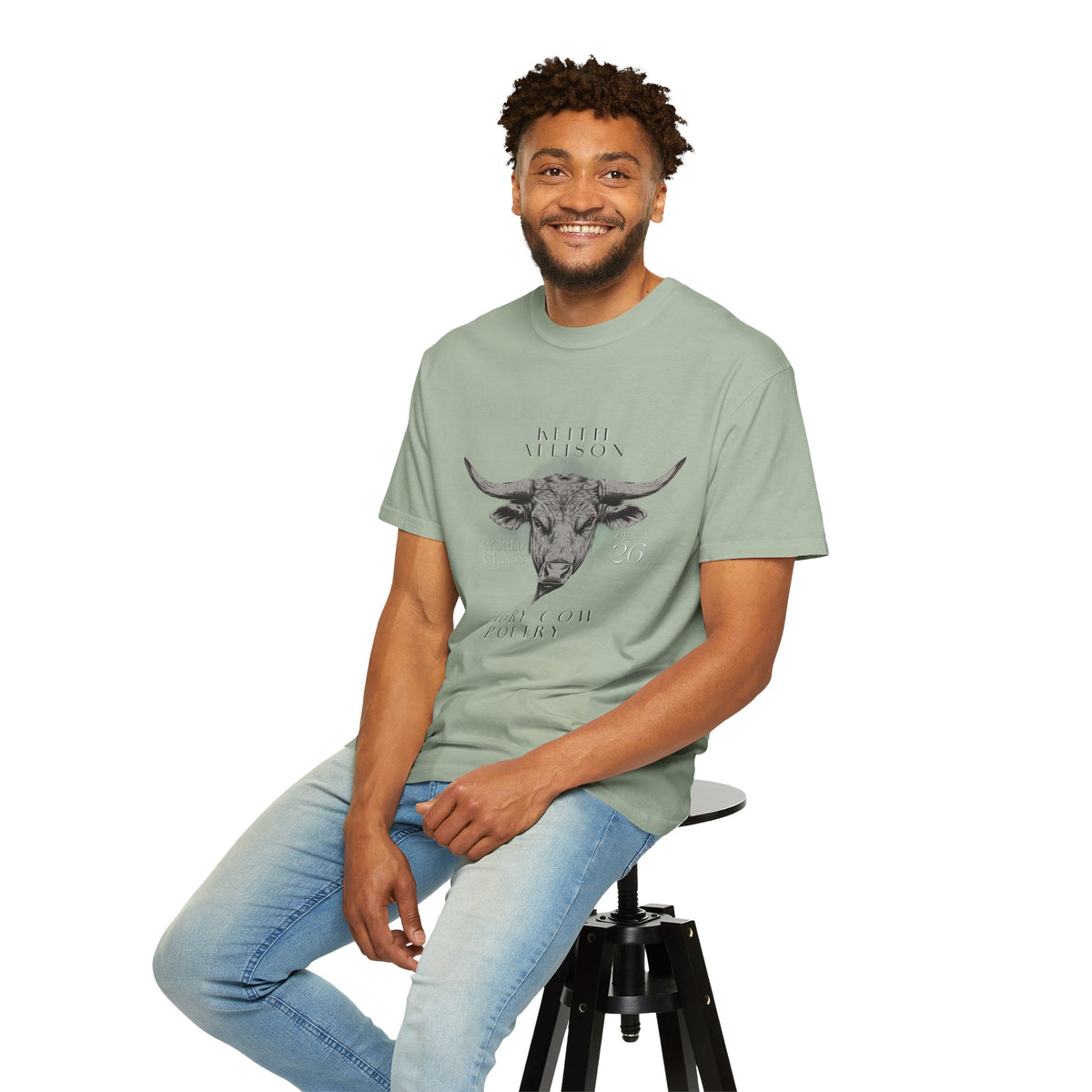 Angry Cow Poetry T-shirt