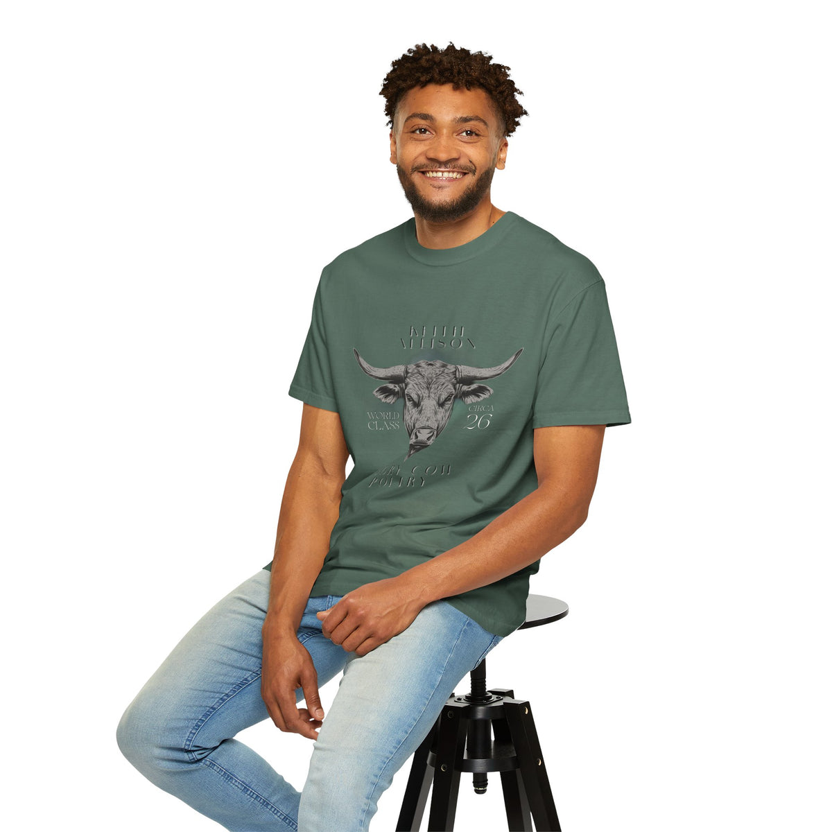 Angry Cow Poetry T-shirt