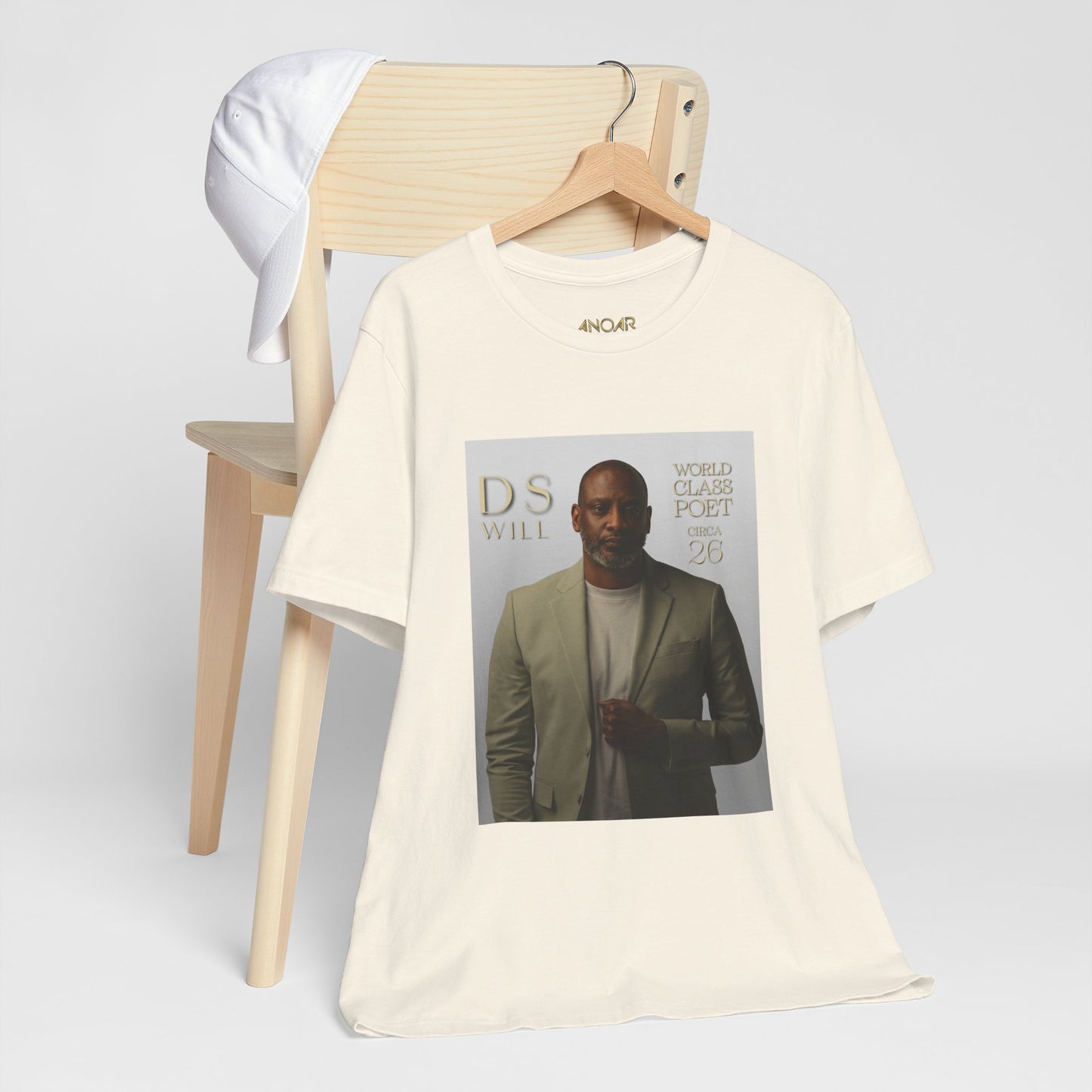 'World Class Poet' Graphic Short Sleeve Shirt