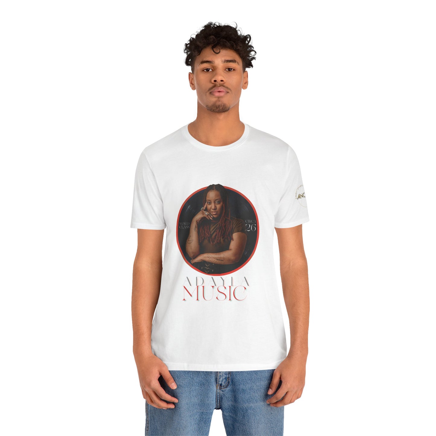 Adayla Soulful Music Portrait Tee