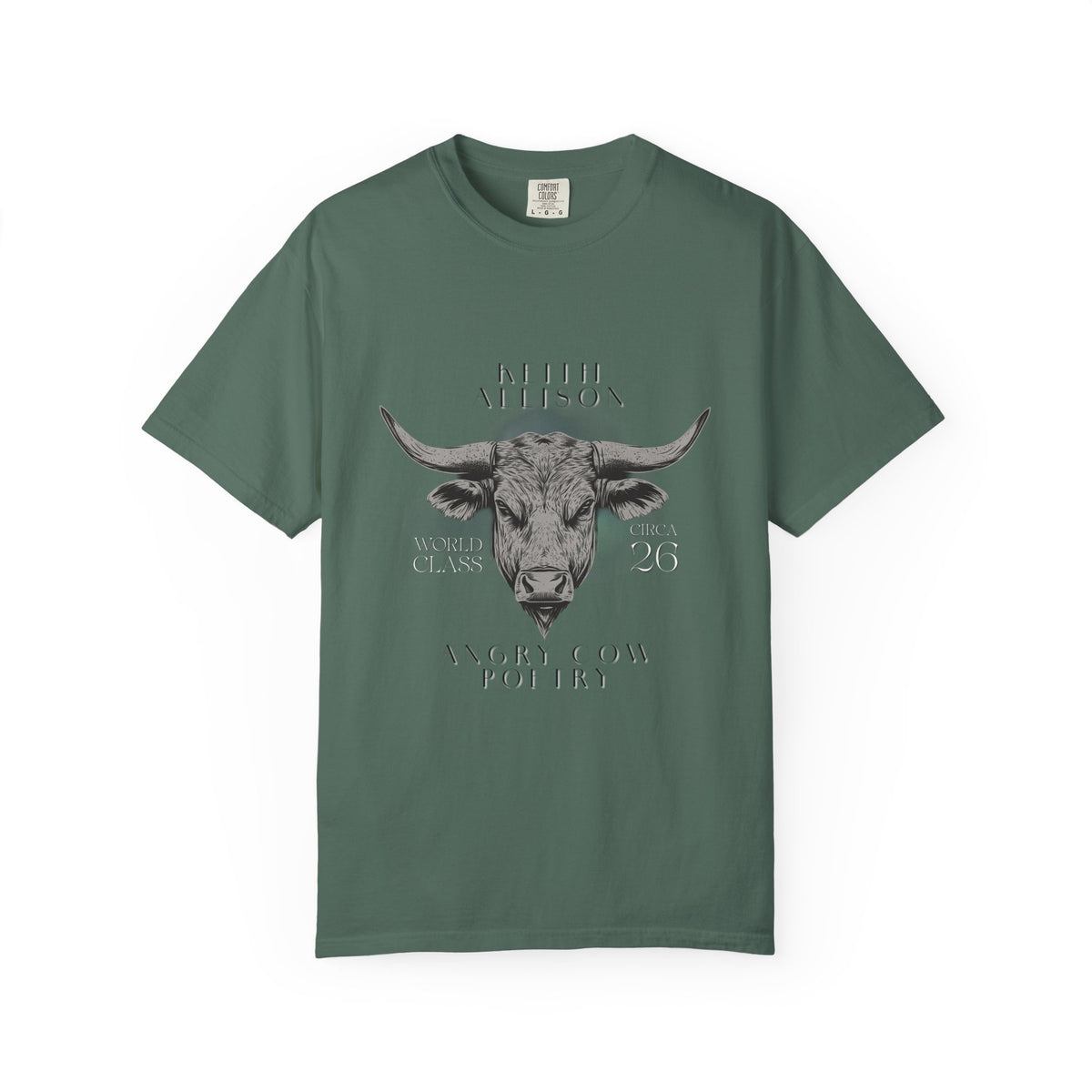 Angry Cow Poetry T-shirt