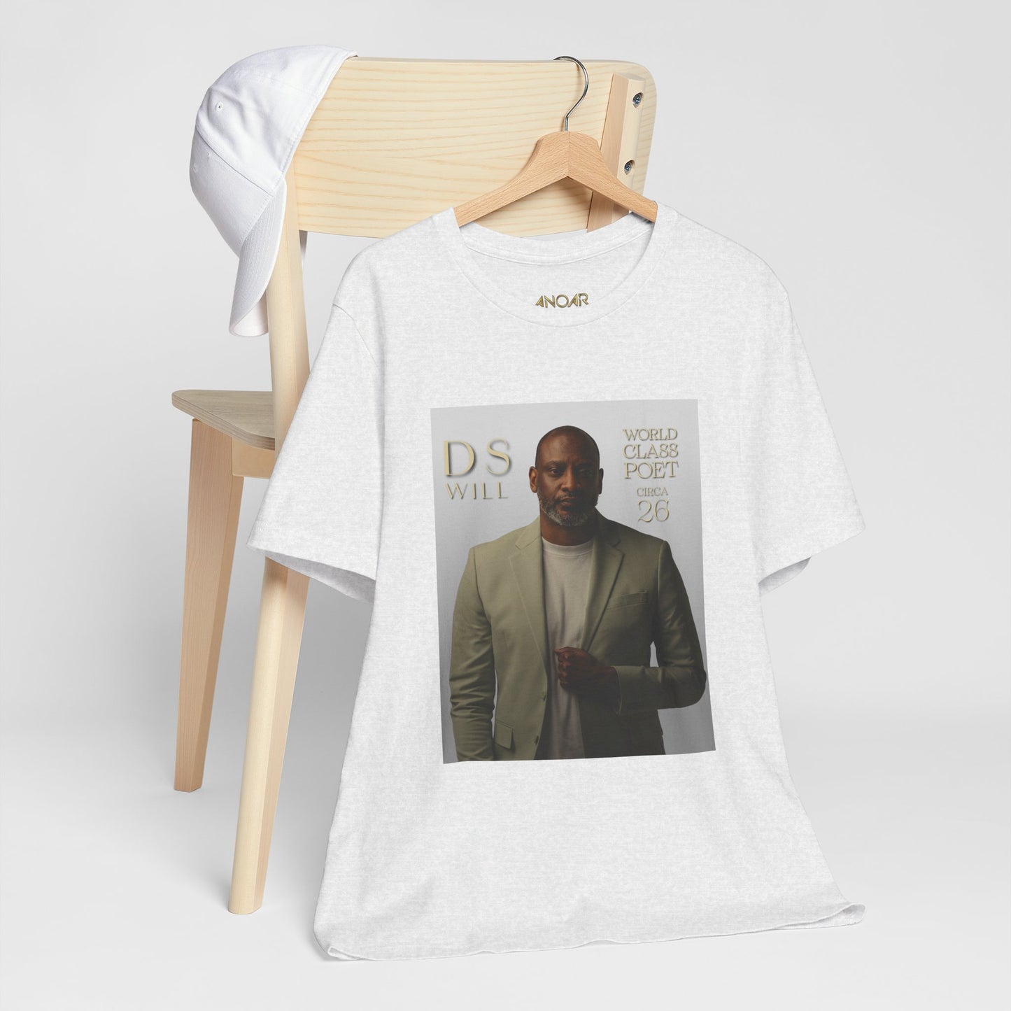 'World Class Poet' Graphic Short Sleeve Shirt