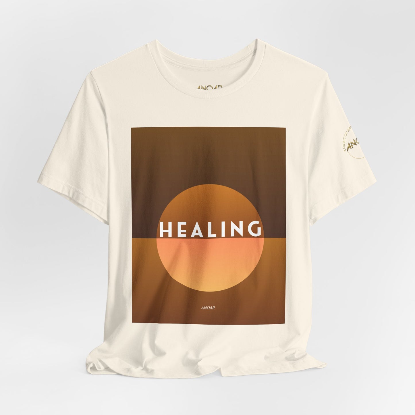 ANOAR Healing Gradient Graphic Tee