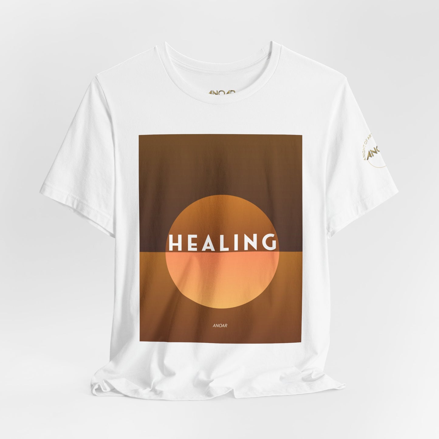 ANOAR Healing Gradient Graphic Tee