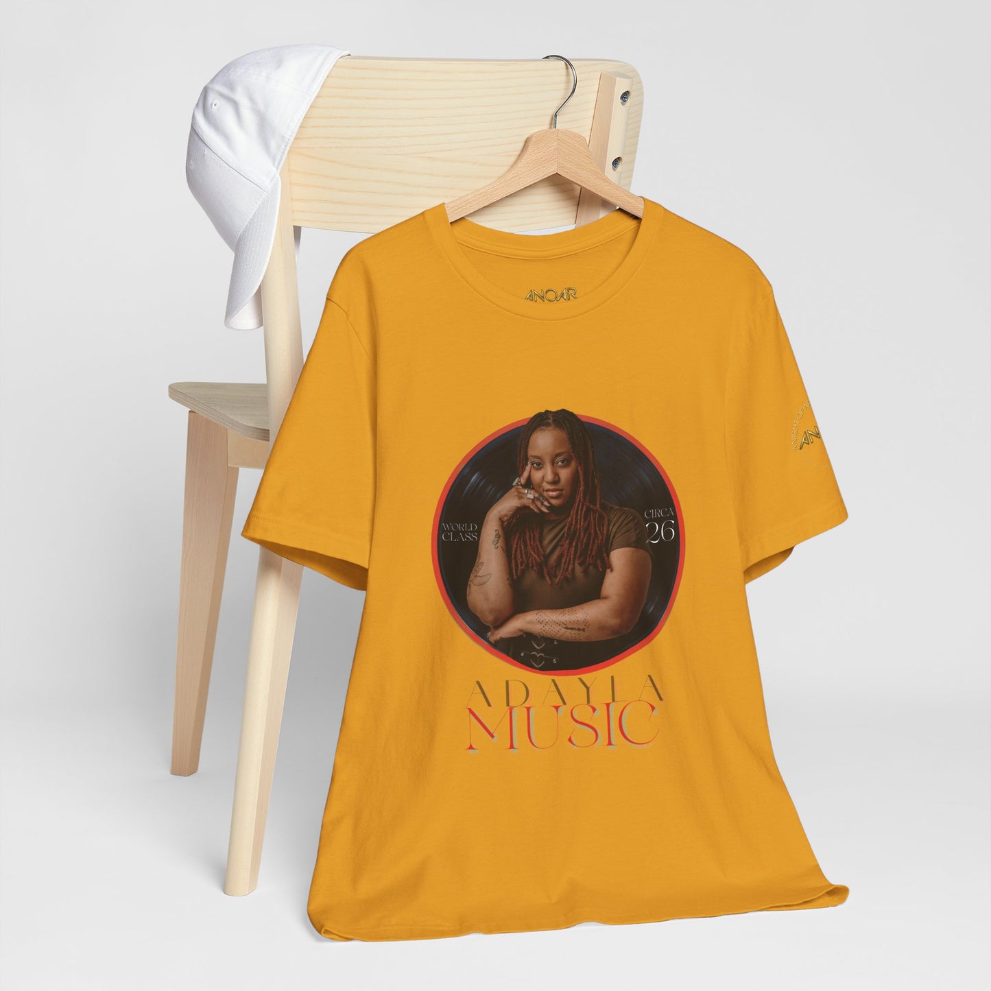 Adayla Soulful Music Portrait Tee
