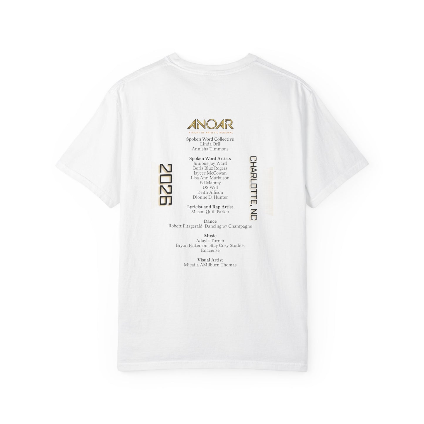 Mason Portrait T‑Shirt — Vintage Garment‑Dyed Graphic Tee