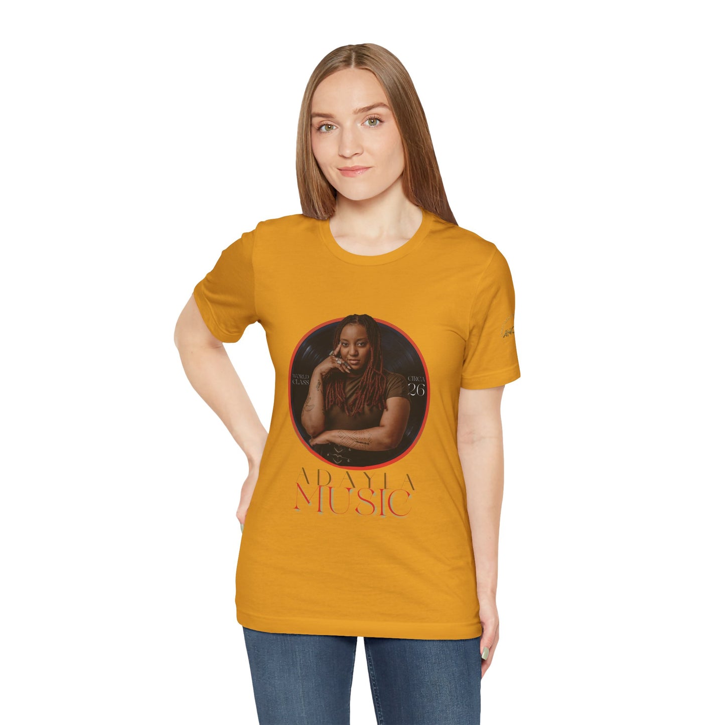 Adayla Soulful Music Portrait Tee