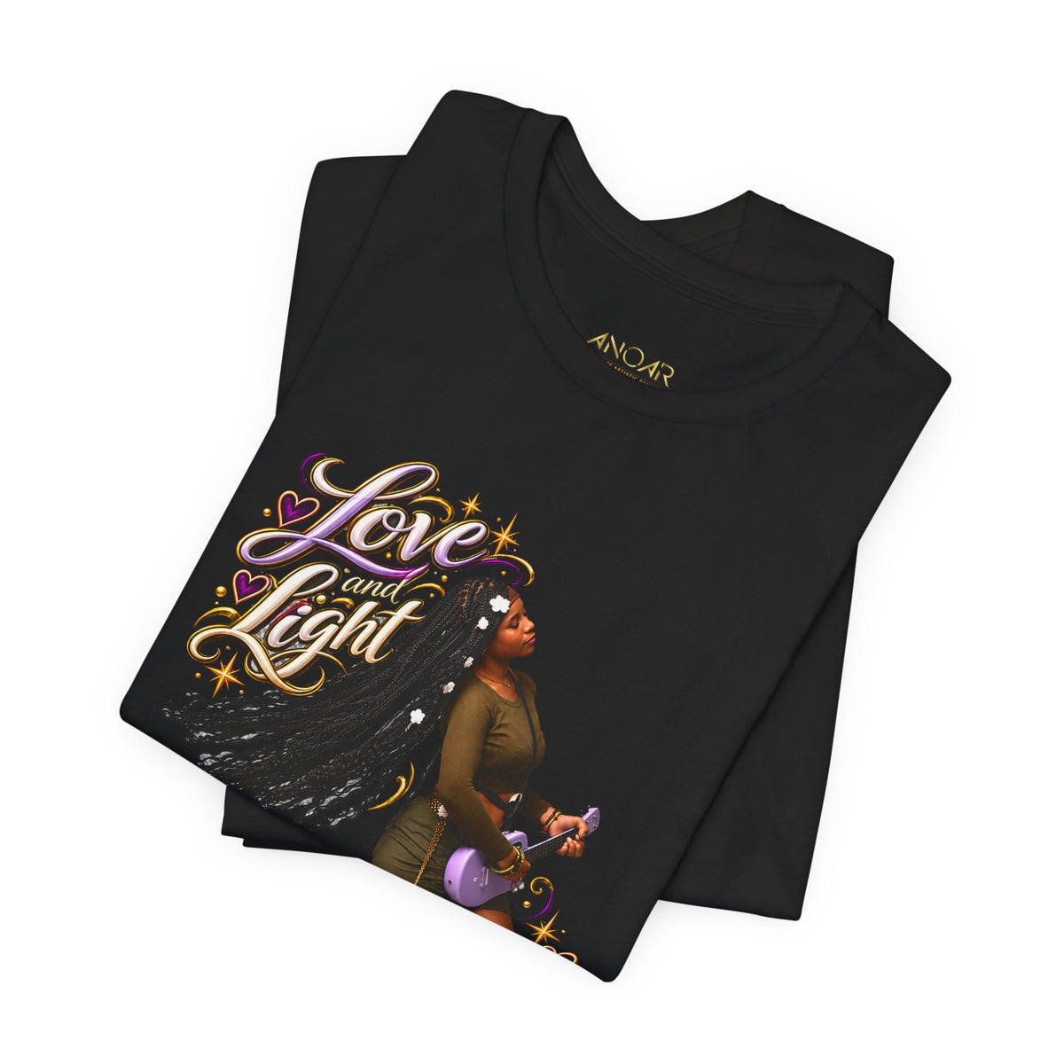 ENACENSE Love and Light, Peace and Love Tee