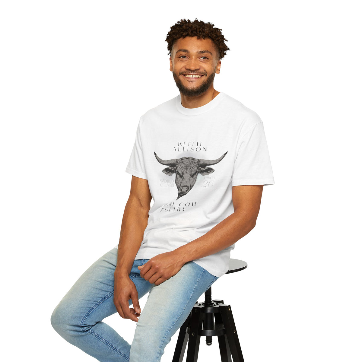Angry Cow Poetry T-shirt