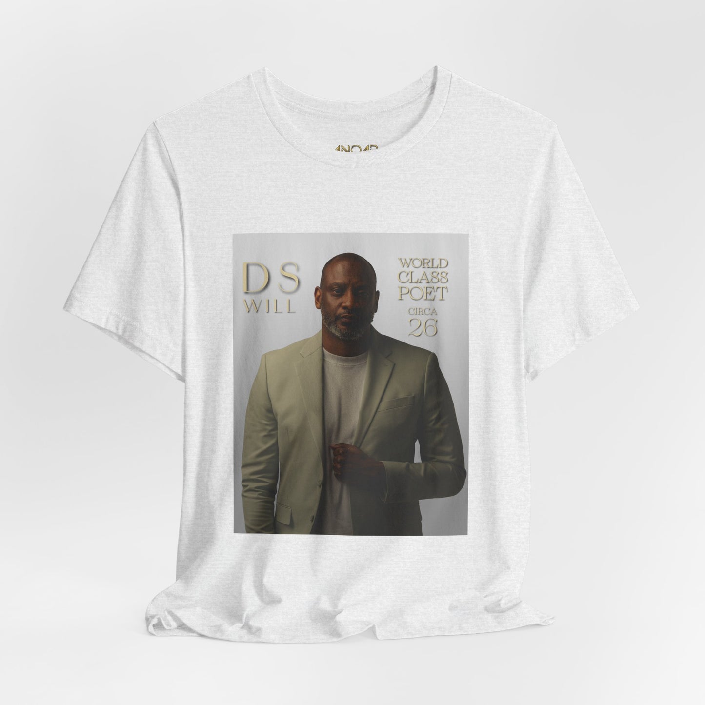 'World Class Poet' Graphic Short Sleeve Shirt