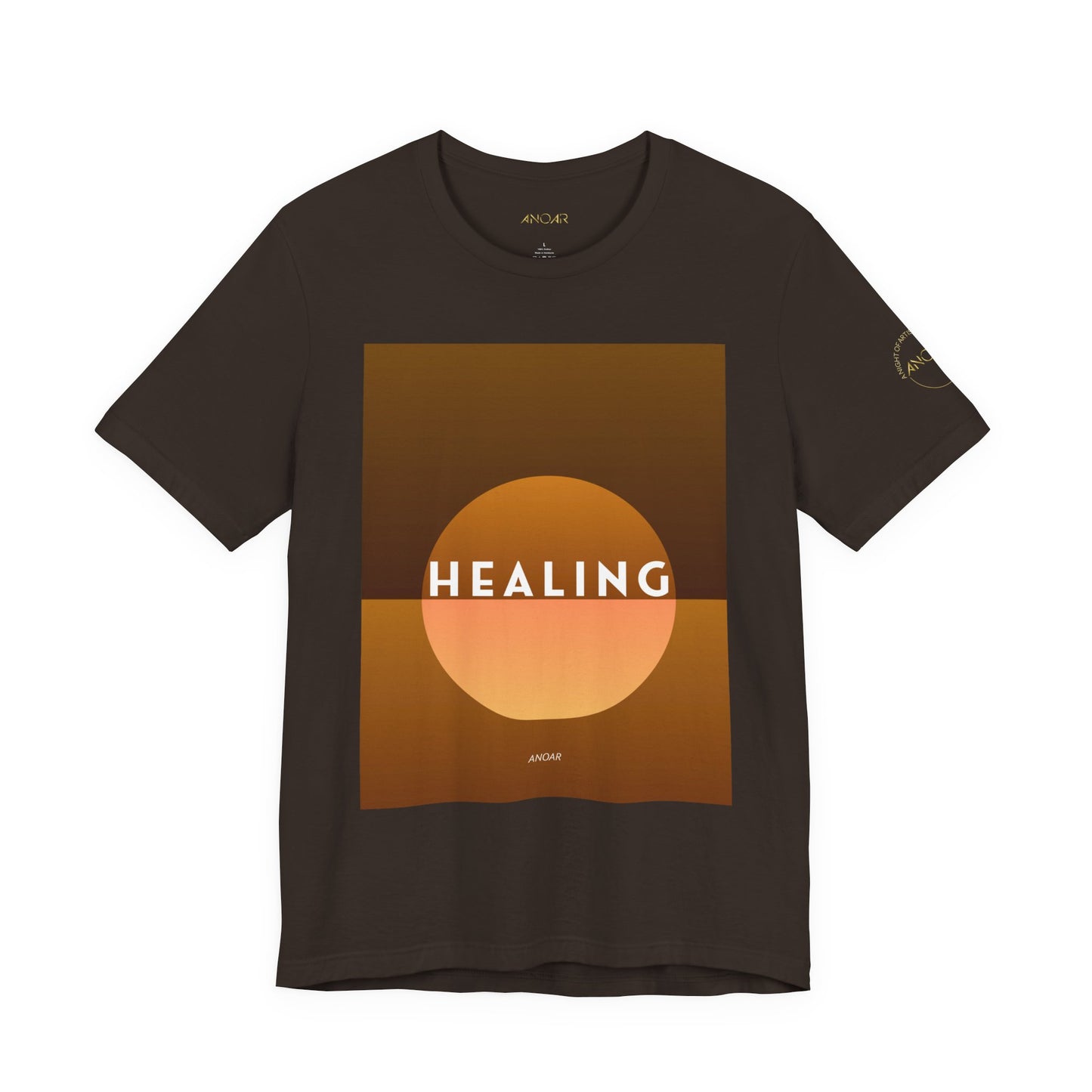ANOAR Healing Gradient Graphic Tee