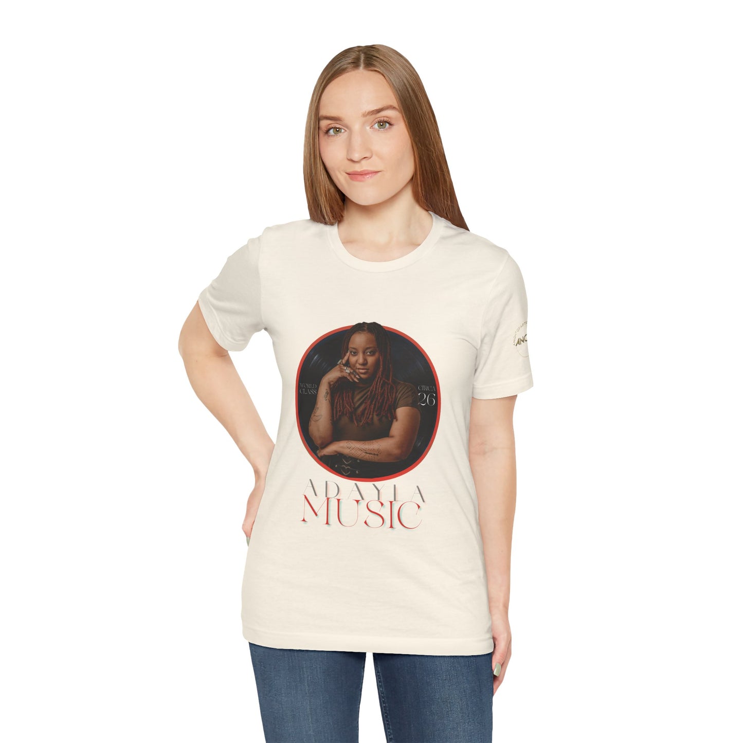 Adayla Soulful Music Portrait Tee