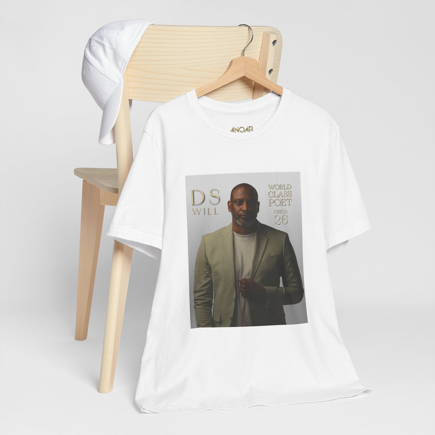 'World Class Poet' Graphic Short Sleeve Shirt