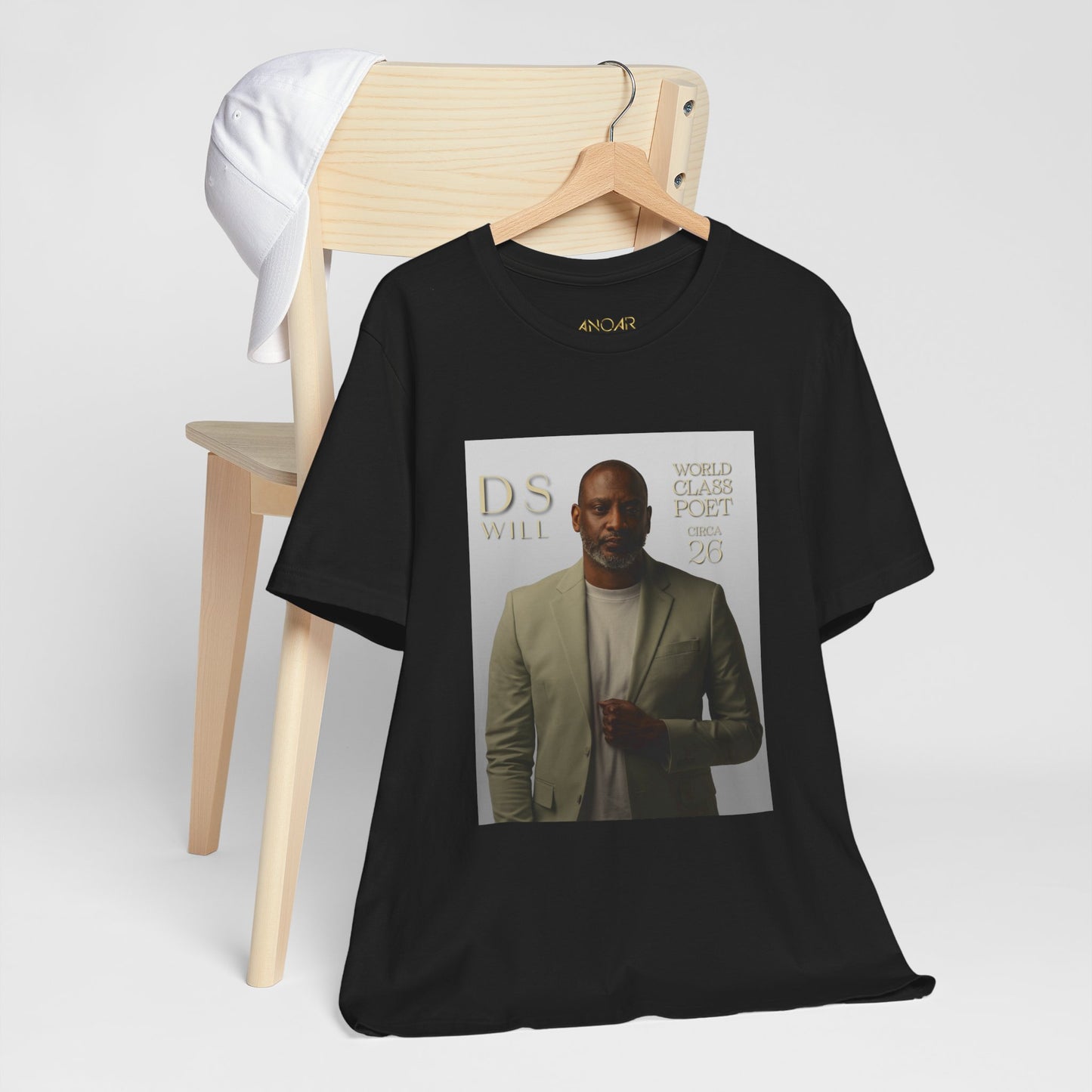 'World Class Poet' Graphic Short Sleeve Shirt