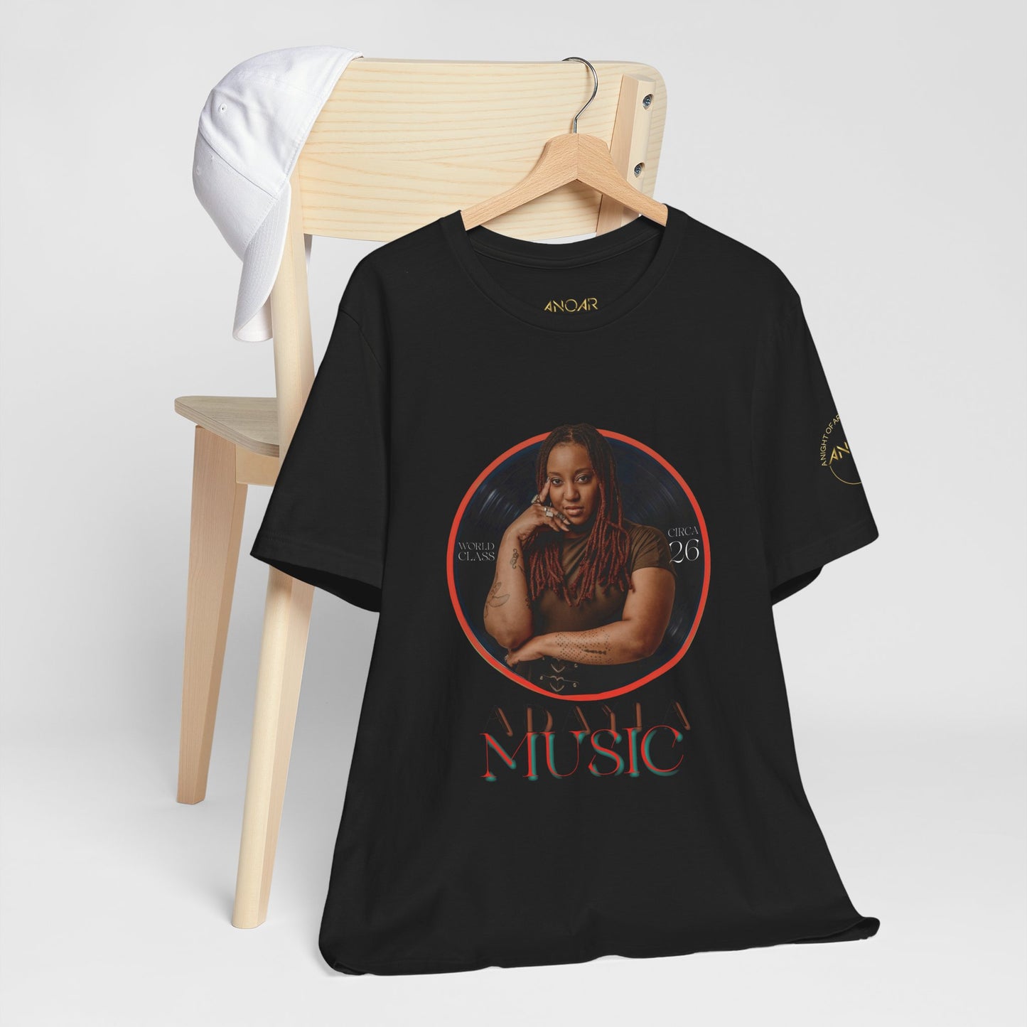 Adayla Soulful Music Portrait Tee