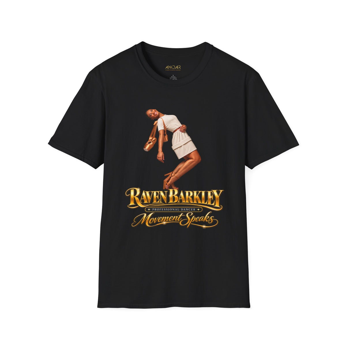 Raven Barkley 'Movement Speaks' - Graphic T-Shirt