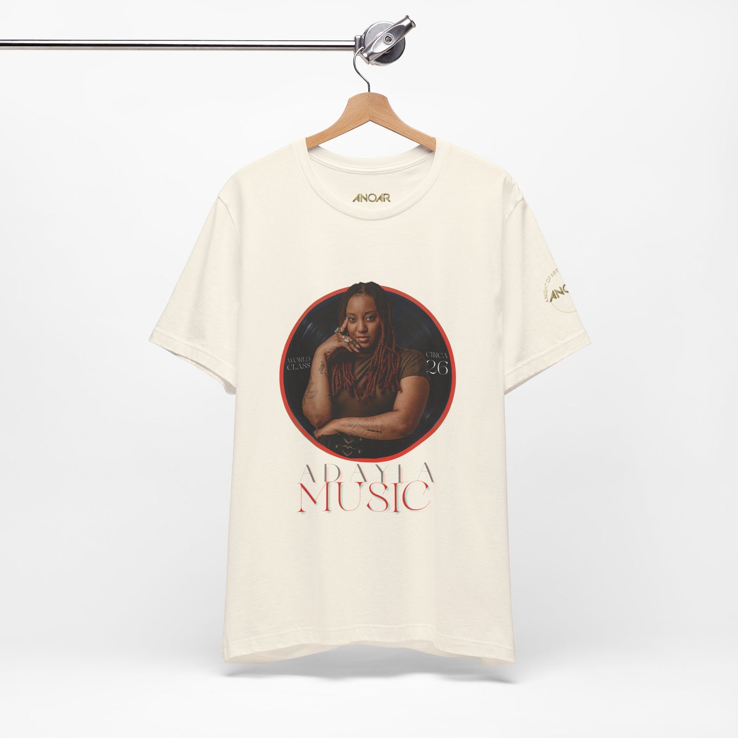 Adayla Soulful Music Portrait Tee
