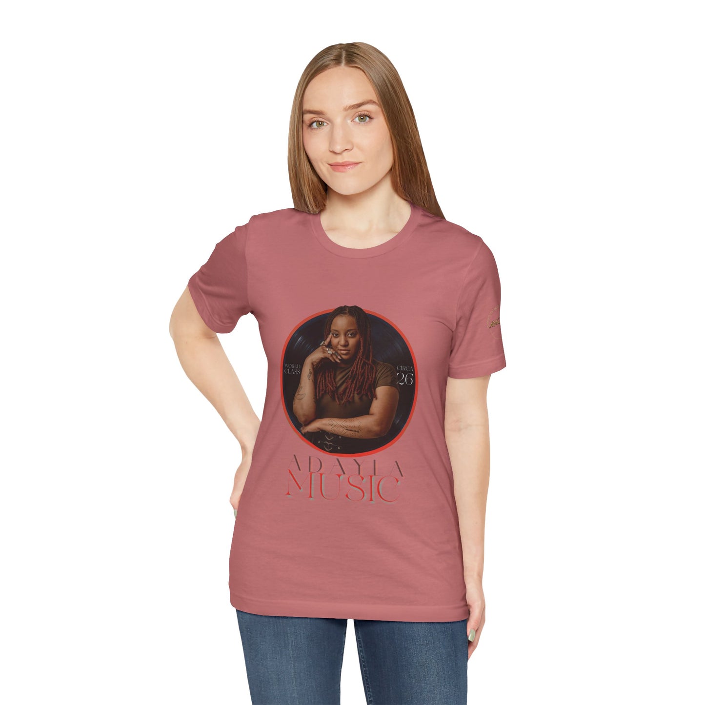 Adayla Soulful Music Portrait Tee