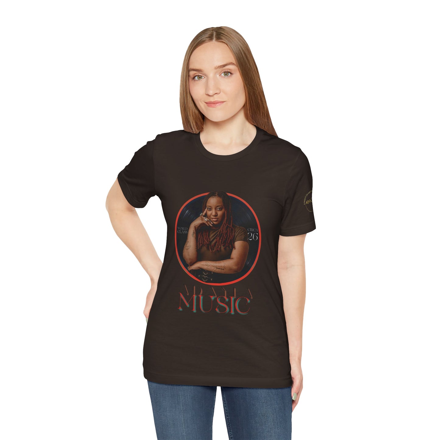 Adayla Soulful Music Portrait Tee