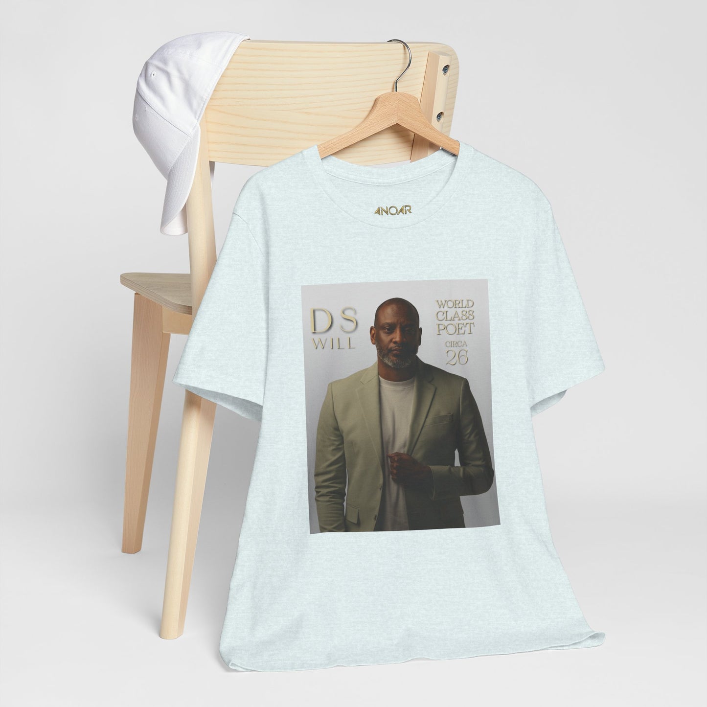 'World Class Poet' Graphic Short Sleeve Shirt
