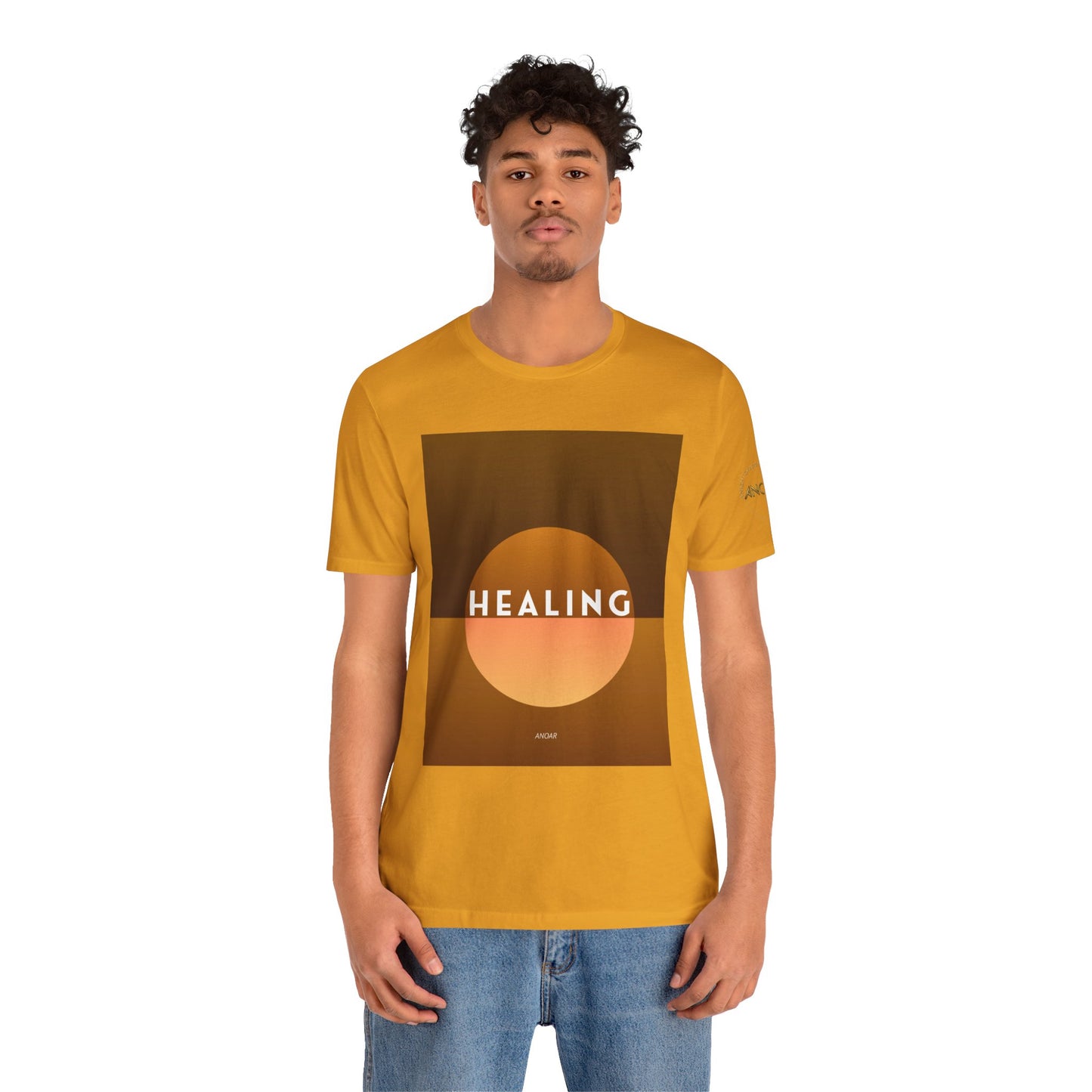ANOAR Healing Gradient Graphic Tee